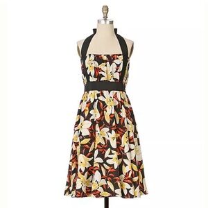 100% Silk Moulinette Soeurs halter dress